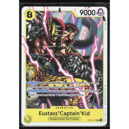 Eustass"Captain"Kid (Reprint) Premium Booster -The Best- Vol. 2 #OP10-112 SR