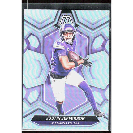 Justin Jefferson 2024 Panini Mosaic #143 Minnesota Vikings