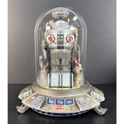 Lost in Space Robot B-9 Figurine 1998 Franklin Mint Limited Edition — Working!