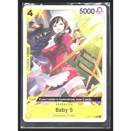 Baby 5 (Tournament Pack 2026 Vol. 1) One Piece Promotion Cards #OP12-112 Rare
