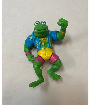 1989 TMNT Genghis Frog Teenage Mutant Ninja Turtles Vintage Action Figure