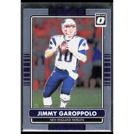 Jimmy Garoppolo 2024 Donruss Optic 2014 Retro Series #29 New England Patriots