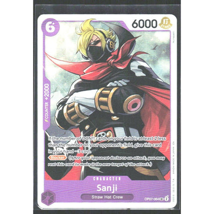 Sanji (Reprint) Premium Booster -The Best- Vol. 2 #OP07-064 Super Rare