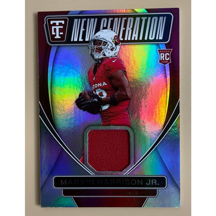 2024 Panini Totally Certified New Generation RC Marvin Harrison Jr. #NGJ-MHJ