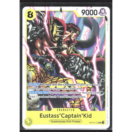 Eustass"Captain"Kid (112) Royal Blood #OP10-112 Super Rare