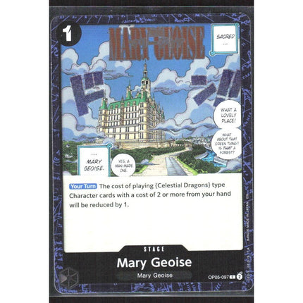 Mary Geoise (Pirate Foil) Premium Booster -The Best- Vol. 2 #OP05-097 Common