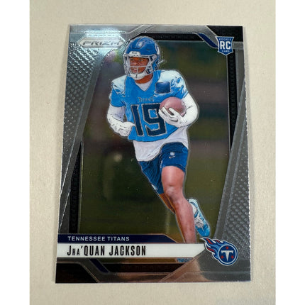 2024 Panini Prizm Jha'Quan Jackson RC #352 Rookie Card Titans