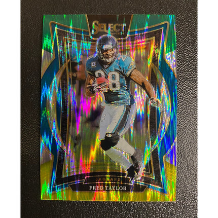 Fred Taylor 2024 Select 57 Jacksonville Jaguars Green Yellow Prizm