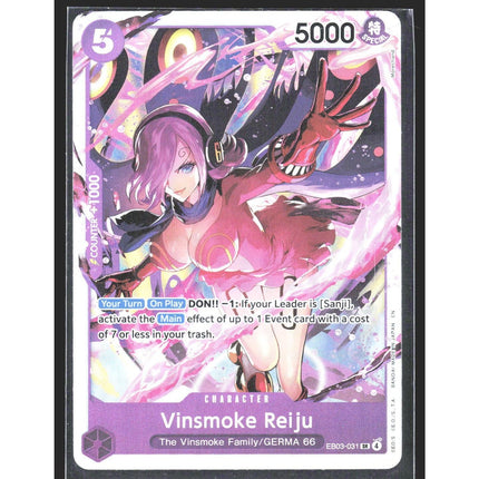 Vinsmoke Reiju Extra Booster: One Piece Heroines Edition #EB03-031 Super Rare