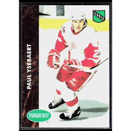 Paul Ysebaert 1991-92 Parkhurst #435 Detroit Red Wings