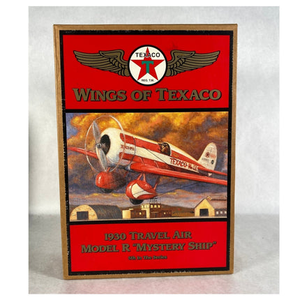 Wings of Texaco Ertl 1930 Travel Air Model R “Mystery Ship” Diecats Airplane OB