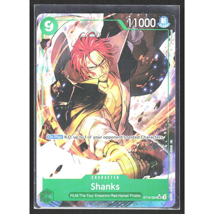 Shanks Premium Booster -The Best- Vol. 2 #ST16-004 Super Rare