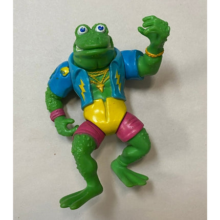 1989 TMNT Genghis Frog Teenage Mutant Ninja Turtles Vintage Action Figure