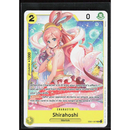 Shirahoshi (Reprint) Premium Booster -The Best- Vol. 2 #EB01-057 Super Rare!!