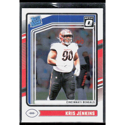 2024 Donruss Optic #265 Kris Jenkins RC Cincinnati Bengals