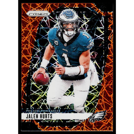 Jalen Hurts 2024 Panini Prizm Lazer #231 Philadelphia Eagles