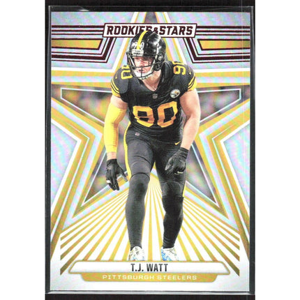 T.J. Watt 2024 Panini Rookies & Stars #81 Pittsburgh Steelers