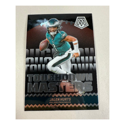2024 Panini Mosaic Jalen Hurts Touchdown Masters #TM-JHS Insert Eagles QB NFL