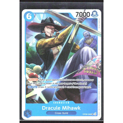 Dracule Mihawk Premium Booster -The Best- Vol. 2 #OP09-048 Super Rare