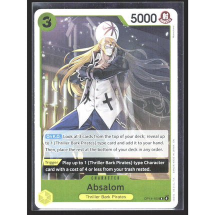 Absalom The Azure Sea's Seven #OP14-100 Rare
