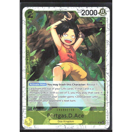 Portgas.D.Ace (010) Ultra Deck: The Three Brothers #ST13-010 Common