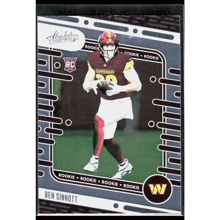Ben Sinnott 2024 Panini Absolute Retail #152 RC Commanders