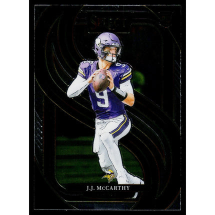 J.J. McCarthy 2024 Panini Select #134 RC Minnesota Vikings