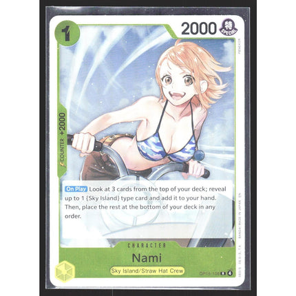 Nami (OP15-108) Adventure on Kami's Island #OP15-108 Rare
