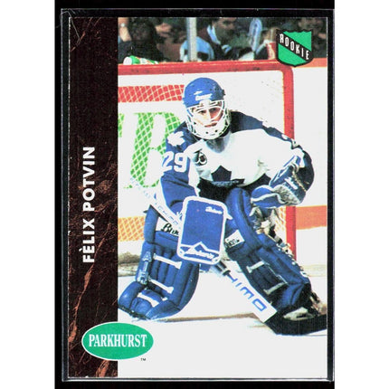 Felix Potvin 1991-92 Parkhurst #398 Toronto Maple Leafs