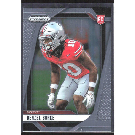 Denzel Burke 2025 Panini Prizm Draft Picks #79 Ohio State Buckeyes