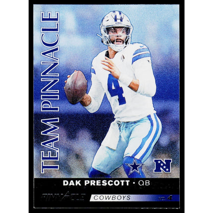 Josh Allen / Dak Prescott 2024 Panini Encore Team Pinnacle #4