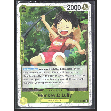 Monkey.D.Luffy (014) Ultra Deck: The Three Brothers #ST13-014 Common