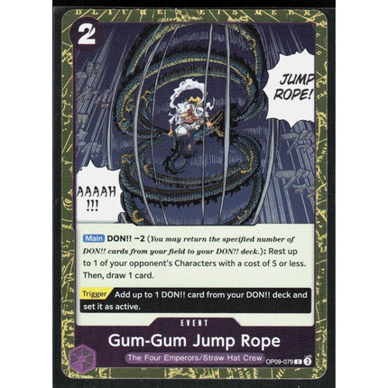 Gum-Gum Jump Rope (Pirate Foil) Prem Booster -The Best- Vol. 2 #OP09-079 Common