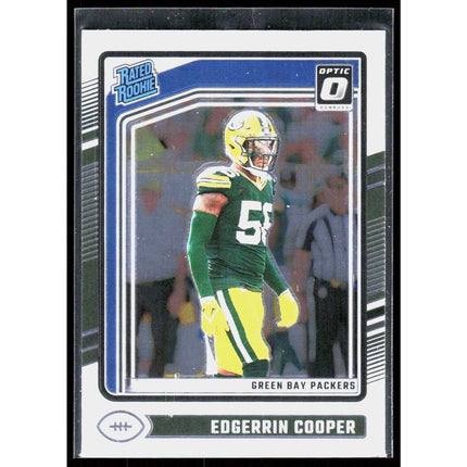 Edgerrin Cooper 2024 Donruss Optic Stars #231 Green Bay Packers