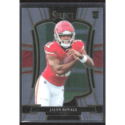 Jalen Royals 2025 Panini Select #108 RC Kansas City Chiefs