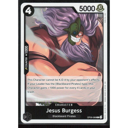 Jesus Burgess (Reprint) Premium Booster -The Best- Vol. 2 #OP09-086 Rare