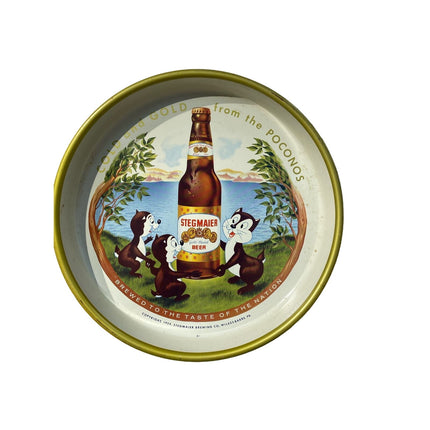 Vintage 1959 Stegmaier Beer Round Tray