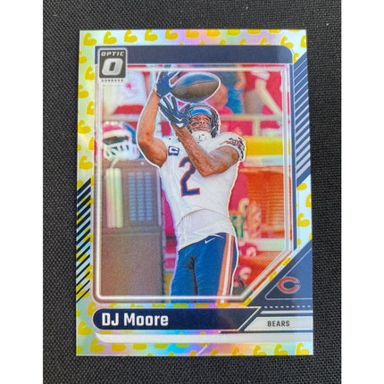 2024 Panini Donruss Optic DJ Moore #36 Flex Insert 79/149 Bears