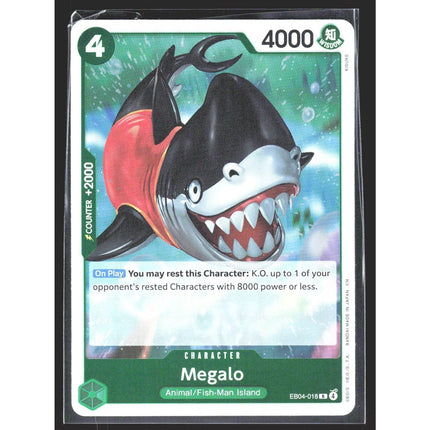Megalo The Azure Sea's Seven #EB04-018 Rare