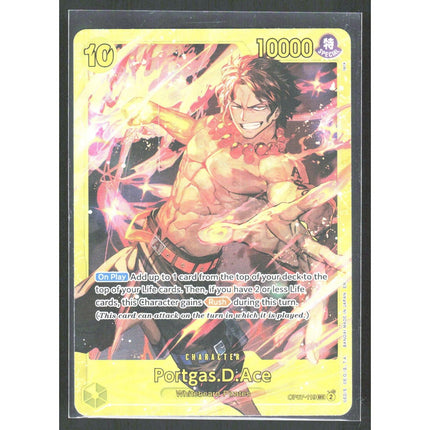Portgas.D.Ace Premium Booster -The Best- Vol. 2 #OP07-119 Secret Rare