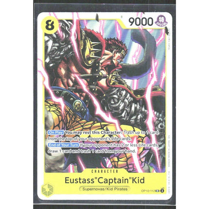 Eustass"Captain"Kid (Reprint) Premium Booster -The Best- Vol. 2 #OP10-112 SR