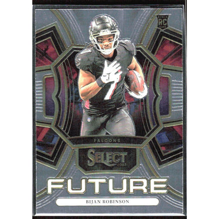 Bijan Robinson 2023 Panini Select Future #FUT-BRO Atlanta Falcons