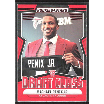Michael Penix Jr. 2024 Panini Rookies & Stars Draft Class #DC-MPJ Falcons