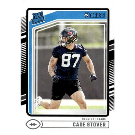 Cade Stover 2024 Donruss #304 RC Houston Texans