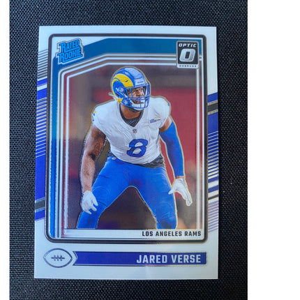 Jared Verse 2024 Donruss Optic RC #242 Rated Rookie Rams