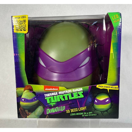 Nickelodeon TMNT Teenage Mutant Ninja Turtles Donatello 3D Deco Night Light NISB