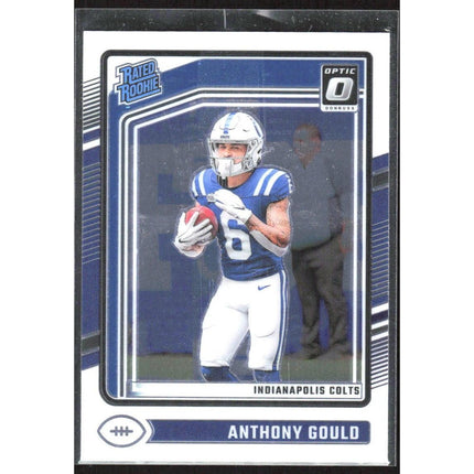 Anthony Gould 2024 Donruss Optic #205 RC Indianapolis Colts