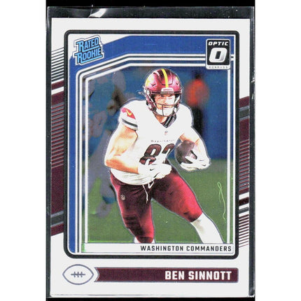 Ben Sinnott 2024 Donruss Optic #207 RC Commanders