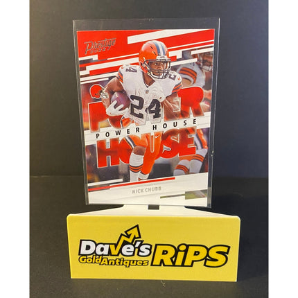 Nick Chubb 2022 Panini Prestige #PH-12 Powerhouse Insert Browns