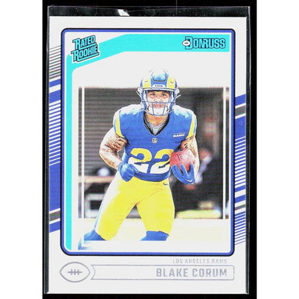 Blake Corum 2024 Donruss #322 RC Los Angeles Rams